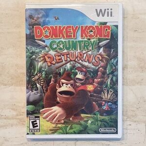 Donkey Kong Country Returns Nintendo Wii Game Complete